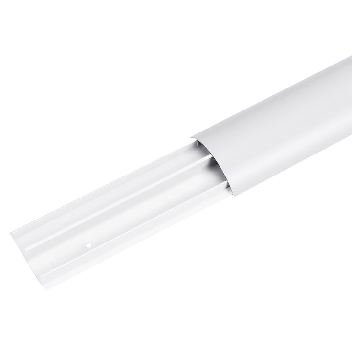 Aluminium-Kabelabdeckleiste, 62x20x750mm weiß MC-814 W Maclean