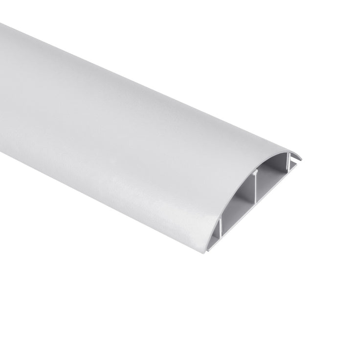 Aluminium-Kabelabdeckleiste, 62x20x750mm silber MC-814 S Maclean