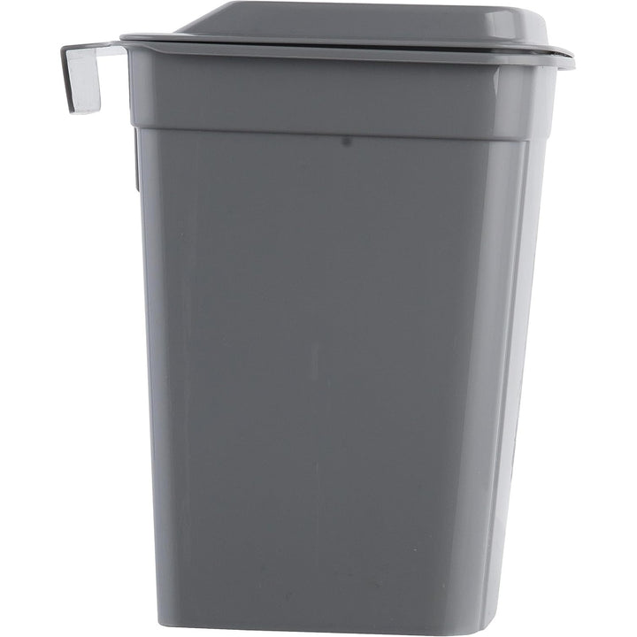 Keeeper Mülleimer, Hängeabfalleimer, mit Deckel, 4L, grau, Mailand
