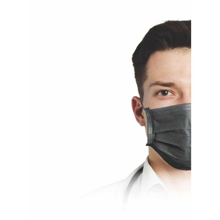 Medivon MDV-4430 Typ II antivirale chirurgische Schutzmaske, 3-lagig, 50 Stück
