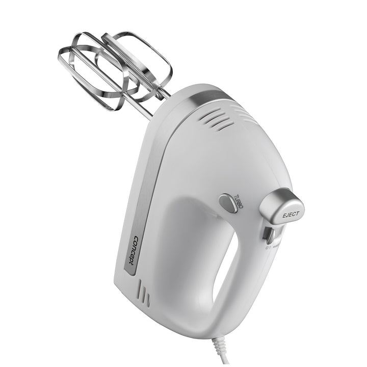 Concept Handmixer, 5 Geschwindigkeiten, Turbofunktion, 500 W, weiß, SR3390