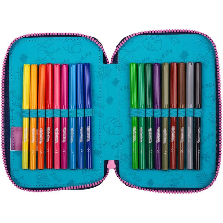 CoolPack Dreifach-Mäppchen mit Zubehör JUMPER 3 STITCH