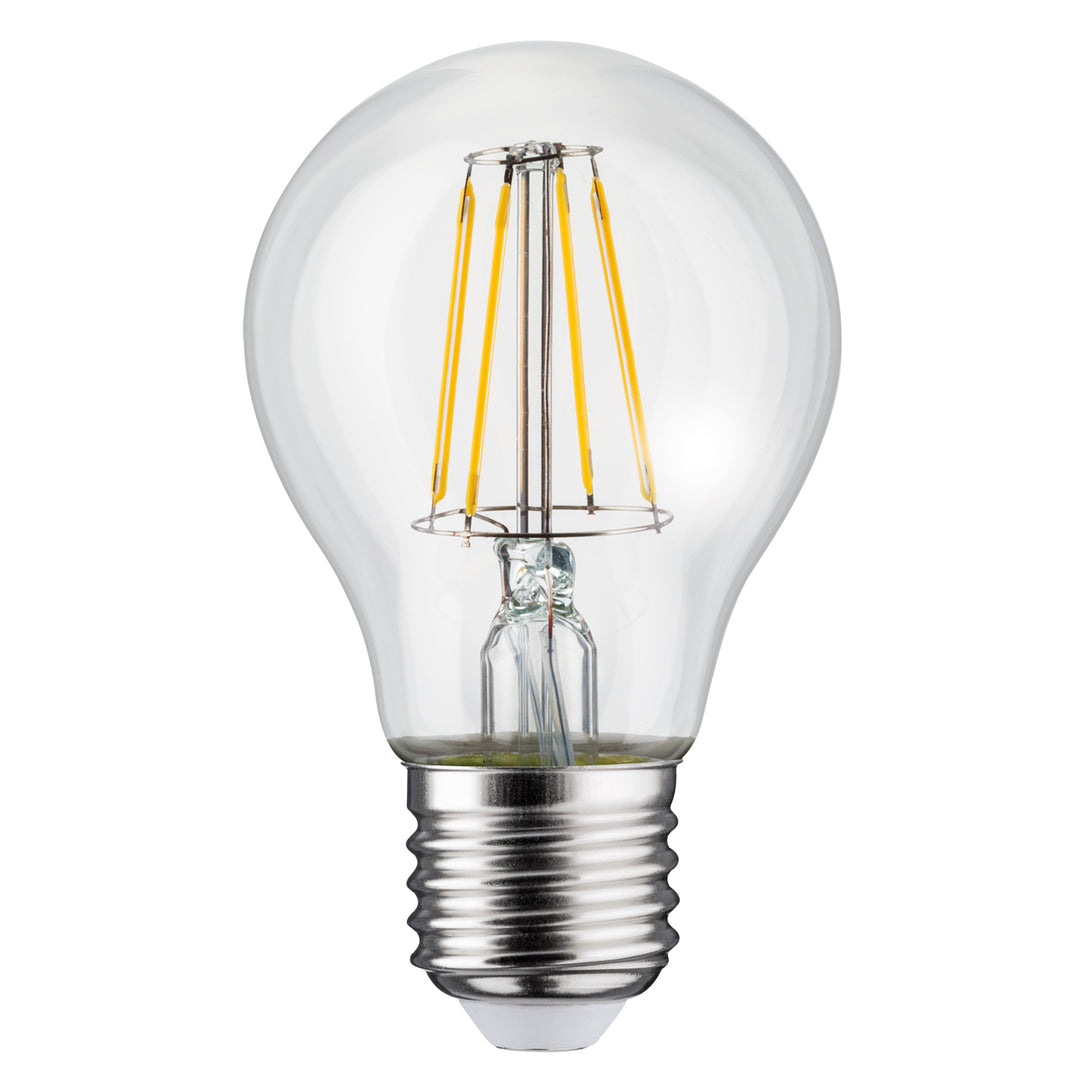 Wandleuchte 1xE27 mit Sensor Maclean, Infrarotsensor, max. Belastung 60W, IP65, schwarz, MCE518 B + LED-Glühbirne E27, 6W 230V Maclean Energy MCE267 WW warmweiß 3000Klm 720lm Retro-Edison dekorativ