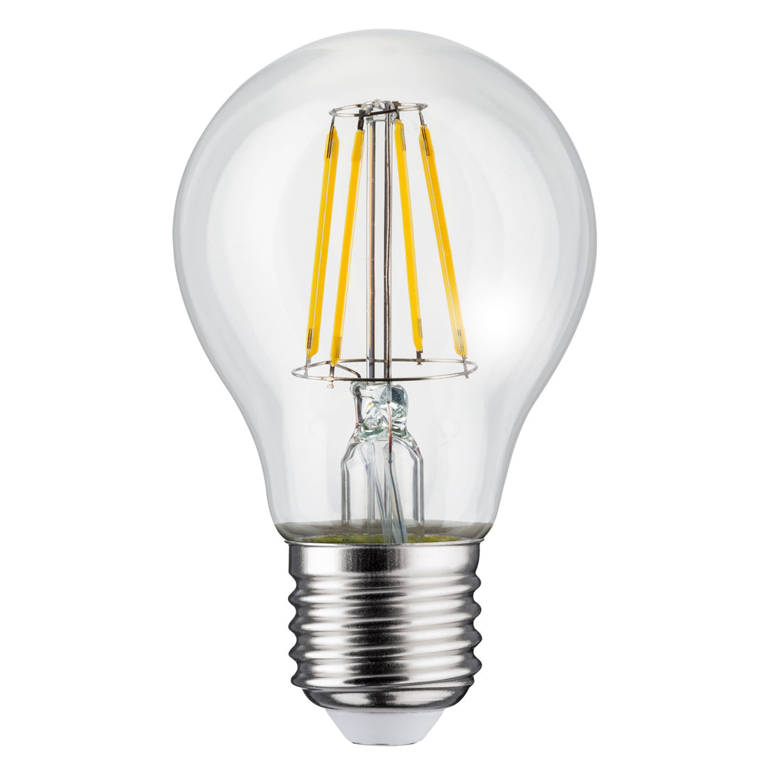 Wandleuchte 1xE27 mit Sensor Maclean, Infrarotsensor, max. Belastung 60W, IP65, schwarz, MCE518 B + LED-Glühbirne E27, 11W 230V Maclean Energy MCE280 WW warmweiß 3000K 1500lm retro edison dekorativ A60