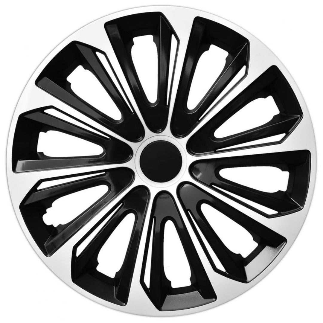 Universal Radkappe 16'' NRM Extra Strong weiß/schwarz 1 Stück