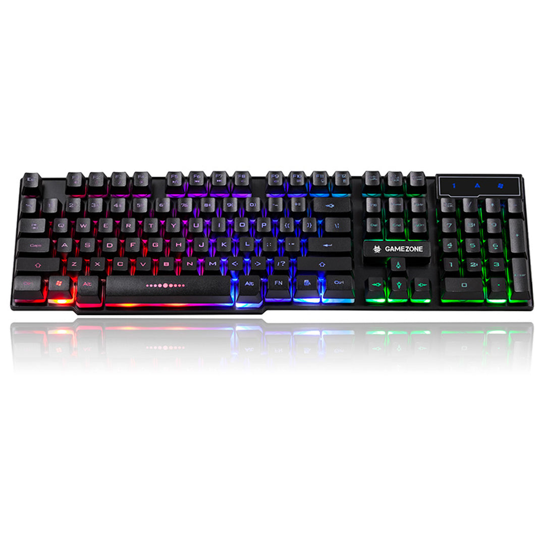 Tracer QWERTY Gaming-Tastatur, LED-Hintergrundbeleuchtung, USB, GAMEZONE LoCCar