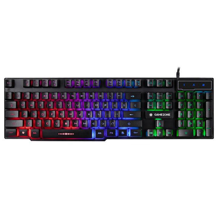 Tracer QWERTY Gaming-Tastatur, LED-Hintergrundbeleuchtung, USB, GAMEZONE LoCCar