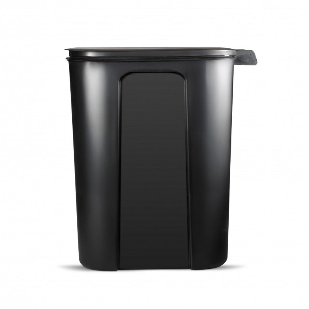 Praktischer Mülleimer, mit Pedal, schwarz, 25l, 10104699