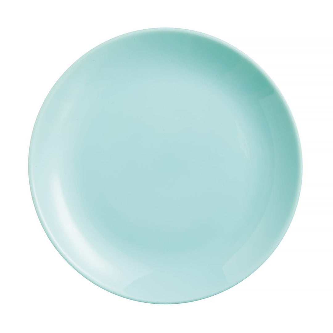 Luminarc tiefer Teller, Suppe, 20 cm, Glas, türkis, Diwali Light Turquoise