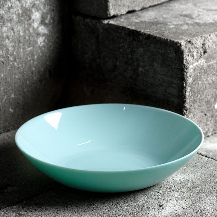 Luminarc tiefer Teller, Suppe, 20 cm, Glas, türkis, Diwali Light Turquoise