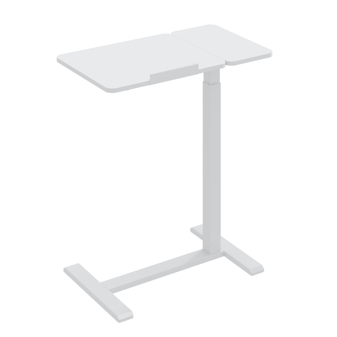 Mobiler Schreibtisch/Laptopständer Maclean, weiß, höhenverstellbar 76-109cm, max. 30kg , MC-120 W