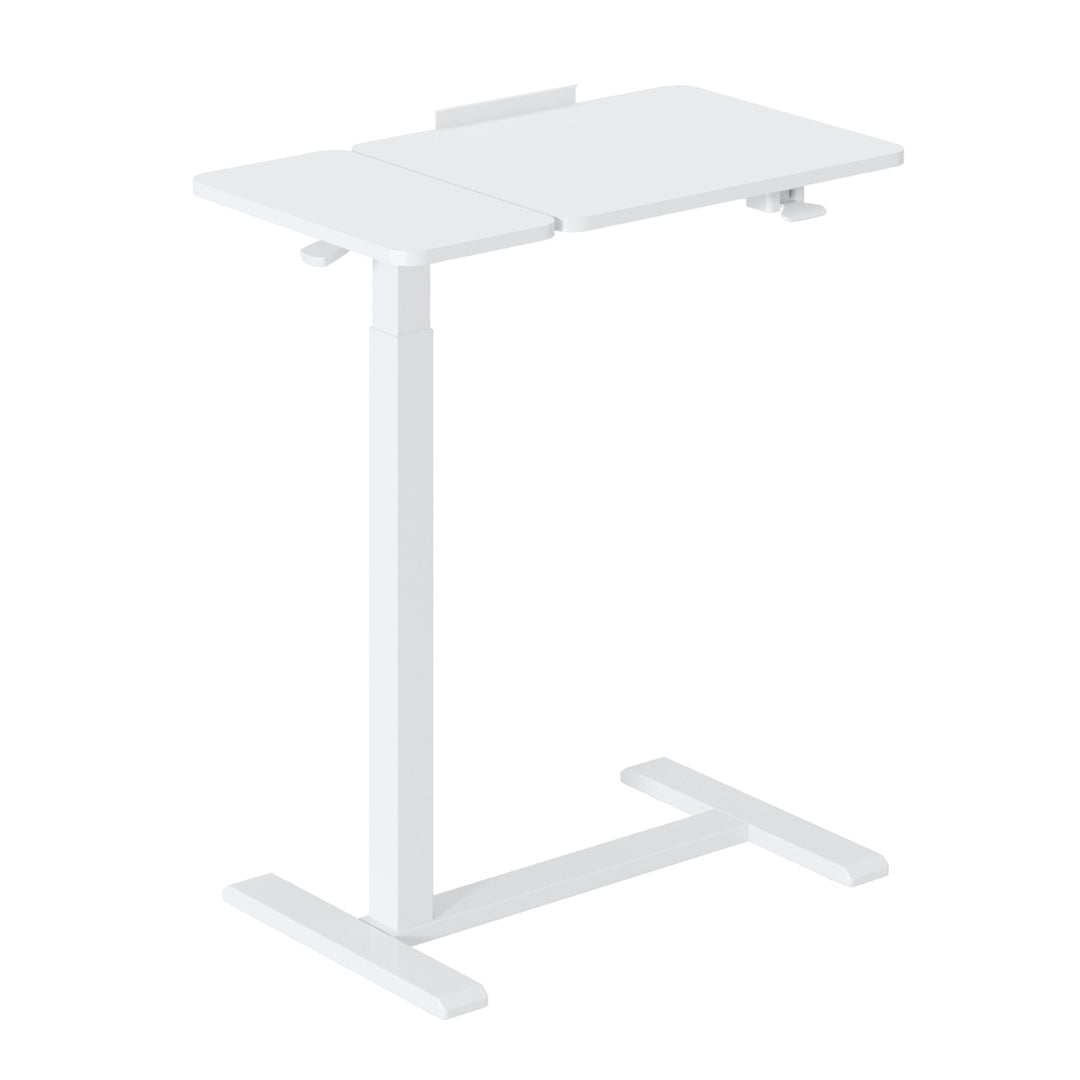 Mobiler Schreibtisch/Laptopständer Maclean, weiß, höhenverstellbar 76-109cm, max. 30kg , MC-120 W