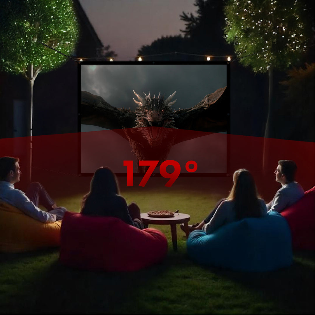 Maclean Projektionswand, 84", 175x131cm,  4:3 25mm Rand, Spannhaken, MC-166