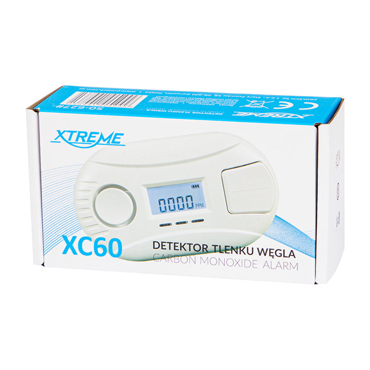 Kohlenmonoxidmelder Xtreme XC60 weiß Alarmlautstärke: &gt; 70 dB