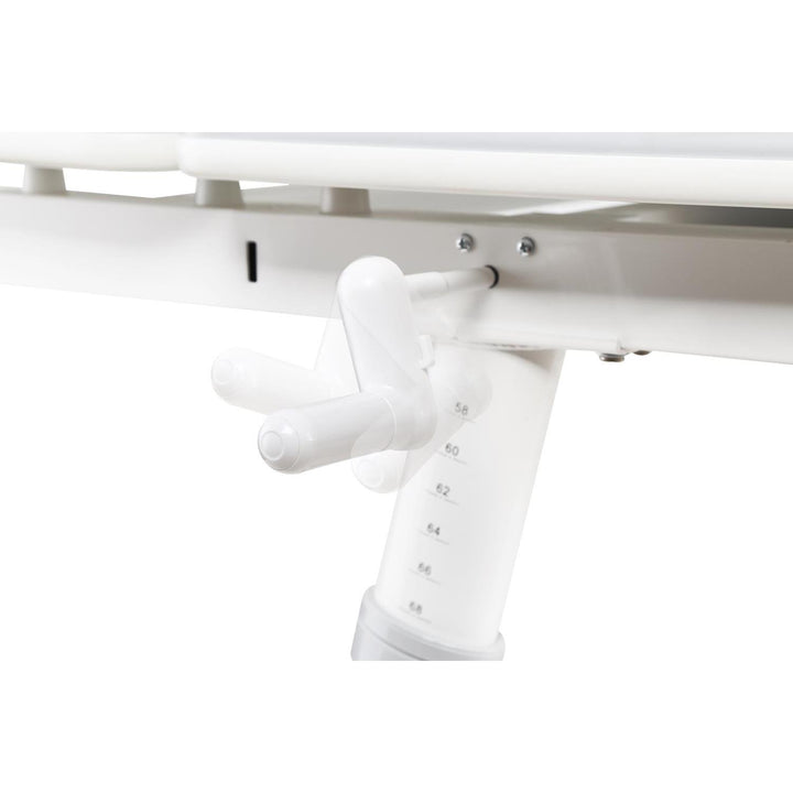 Ergo Office ergonomischer Kinderschreibtisch, grau, max 100kg, ER-417  +Ergo Office ergonomischer Kinderstuhl, verstellbare Kopfstütze, höhenverstellbar, max 75kg, ER-484N