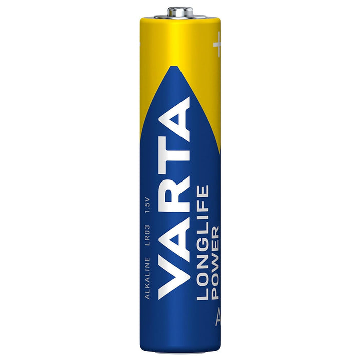 VARTA Longlife Power, 6 AAA-Alkalibatterien, LR03, 1,5 V