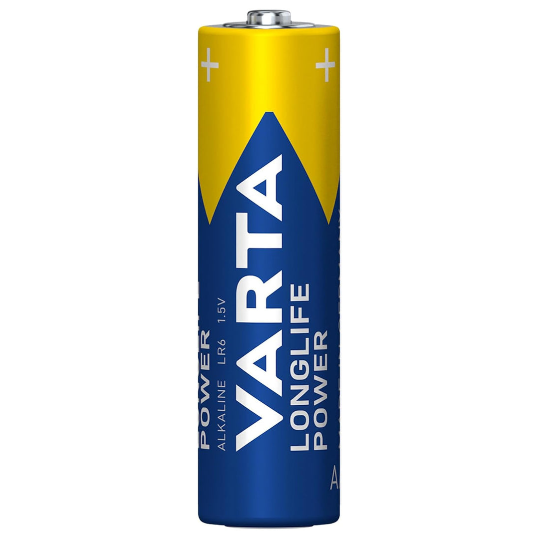 VARTA Longlife Power, 6 AA-Alkalibatterien, LR06, 1,5V