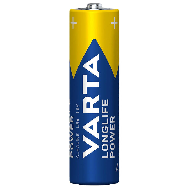VARTA Longlife Power, 6 AA-Alkalibatterien, LR06, 1,5V