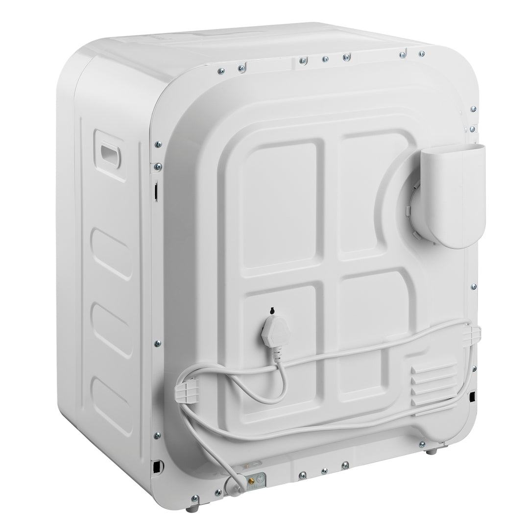 GreenBlue elektrischer Wäschetrockner, 3kg Beladung, GB405+4Stück GreenBlue GB483 Wäschetrockner-Filterset, 1x Eingang, 2x Ausgang