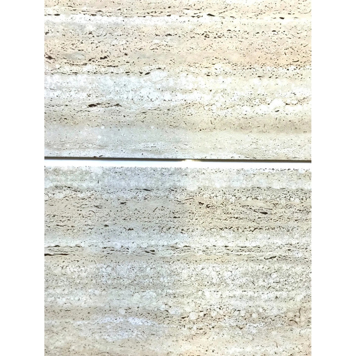 Fliesana selbstklebende Wand- und Bodenfliesen, 3er-Set, wasserfest, Natursteindesign