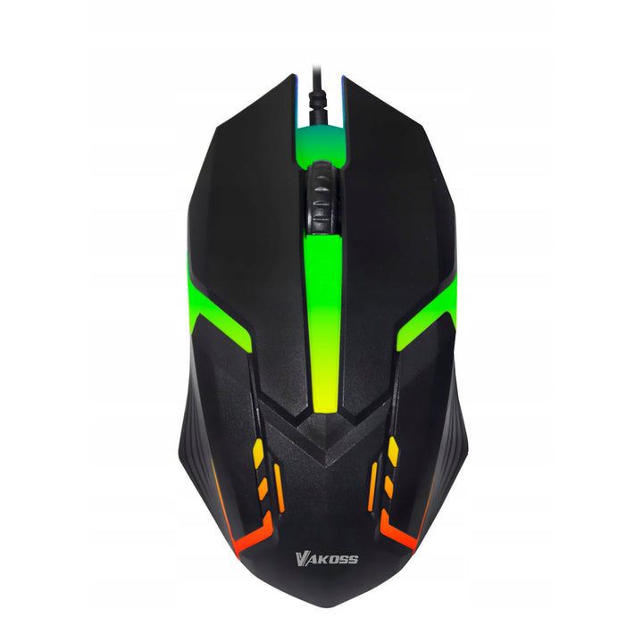 Vakoss Gaming-Maus, RGB-hintergrundbeleuchtet, 1000dpi, TM-5133K
