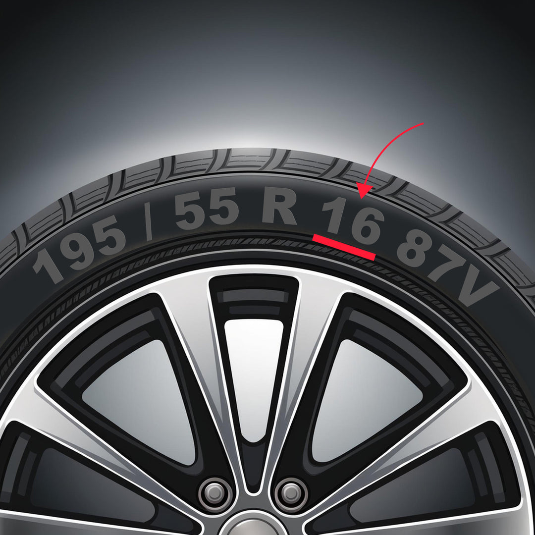 NRM Stig Extra 15'' Universal Radkappe schwarz/rot1 Stück