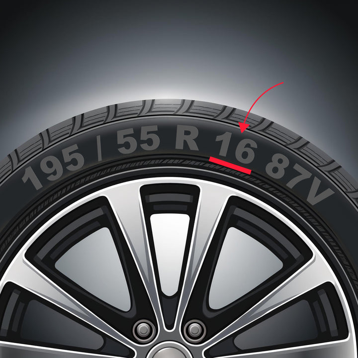 NRM Stig Extra 15'' Universal Radkappe schwarz/rot1 Stück