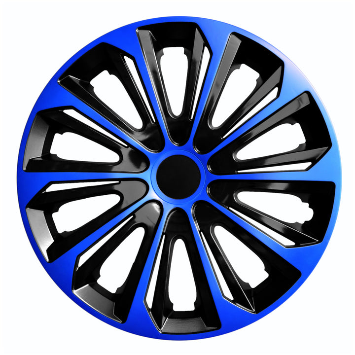 Universal Radkappe 16'' NRM Strong Duo blau/schwarz 1 Stück
