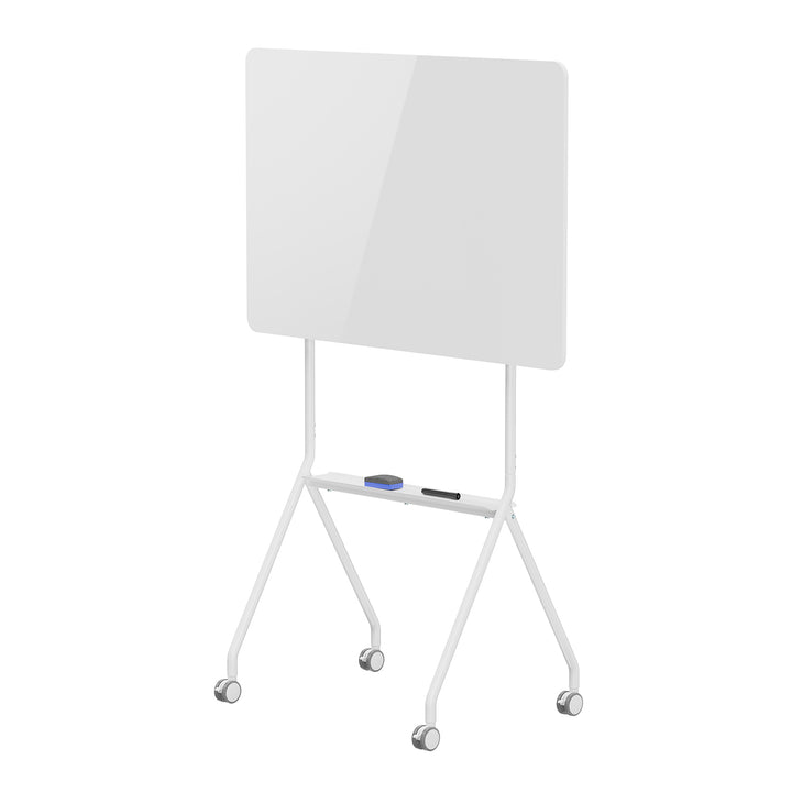 Ergo Office mobile Schreibtafel, horizontale Ausrichtung, weiß, einseitig, mit Ablage, Tafelmaße 1190x790mm, ER-306