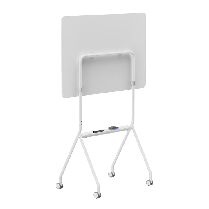Ergo Office mobile Schreibtafel, horizontale Ausrichtung, weiß, einseitig, mit Ablage, Tafelmaße 1190x790mm, ER-306
