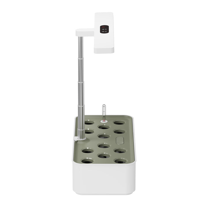 GreenBlue Intelligentes Indoor-Pflanzenaufzuchtsystem, SMART-Topf, 4L Fassungsvermögen, für 12 Pflanzen, Vollspektrum-LEDs, GB133