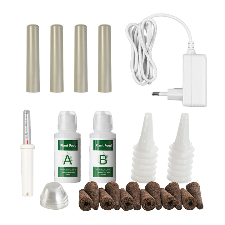 GreenBlue Intelligentes Indoor-Pflanzenaufzuchtsystem, SMART-Topf, 4L Fassungsvermögen, für 12 Pflanzen, Vollspektrum-LEDs, GB133