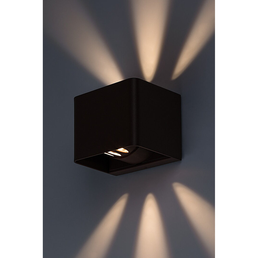 Rabalux Hallstatt 10W Außenwandleuchte IP54 braun LED