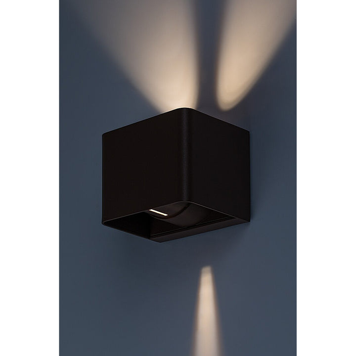 Rabalux Hallstatt 10W Außenwandleuchte IP54 braun LED