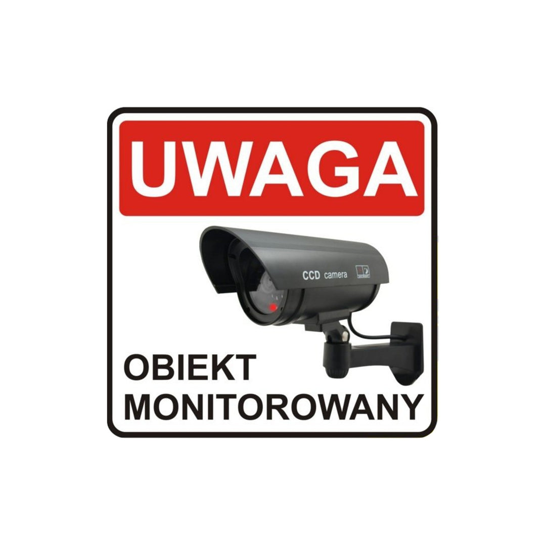 Kamera-Attrappe mit blinkender LED IR1100 S IR outdoor, silber, 2 Stück
