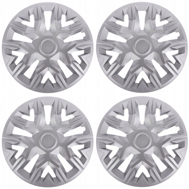 NRM The Best 15'' Universal Radkappen silber 4 Stück