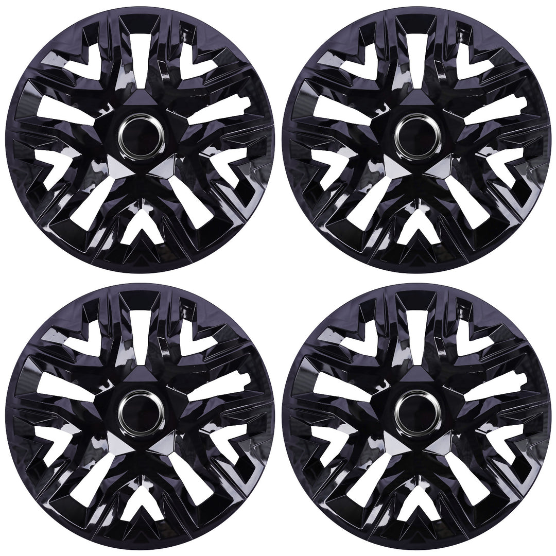 Universal Radkappen 15'' NRM Perfecto schwarz lackiert 4 Stück
