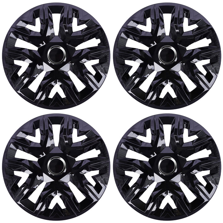 Universal Radkappen 15'' NRM Perfecto schwarz lackiert 4 Stück