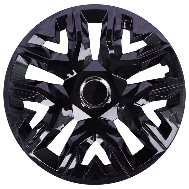 Universal Radkappen 15'' NRM Perfecto schwarz lackiert 4 Stück