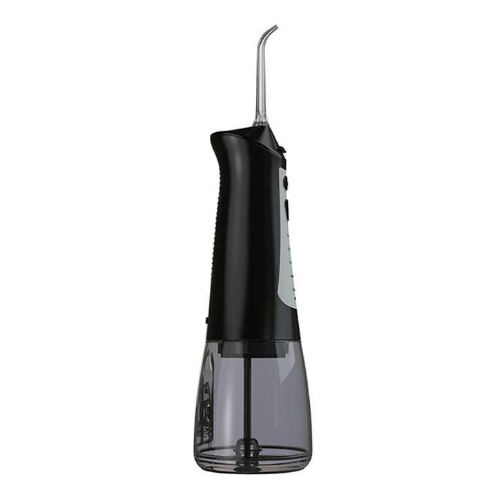LAFE Munddusche, 5 Modi, 6 Spitzen, schwarz, CleanPRO