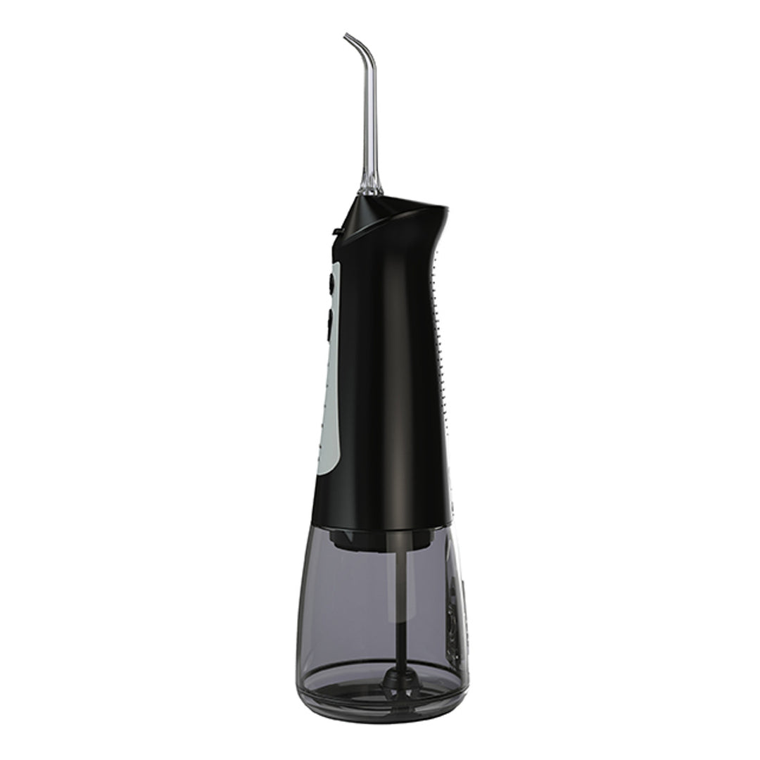 LAFE Munddusche, 5 Modi, 6 Spitzen, schwarz, CleanPRO