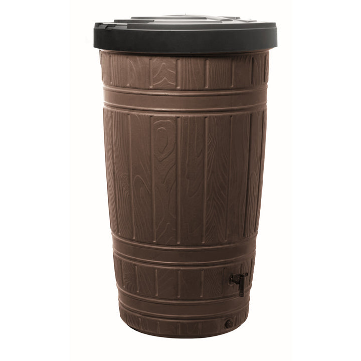 Regenwasserbehälter, Fassungsvermögen: 265 Liter, braun, Woodcan