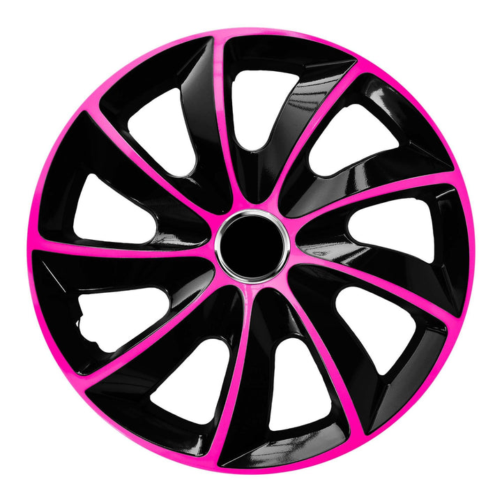 Radkappe 16'' Zoll NRM Stig Extra schwarz/rosa 1 Stück