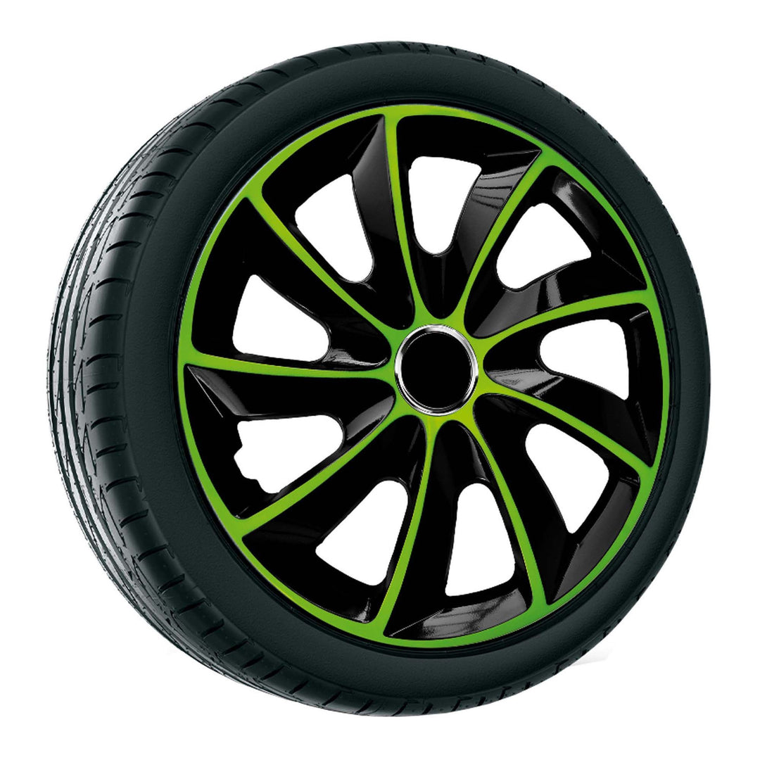 Universal Radkappe 15'' NRM Stig Extra schwarz-grün 1 Stück
