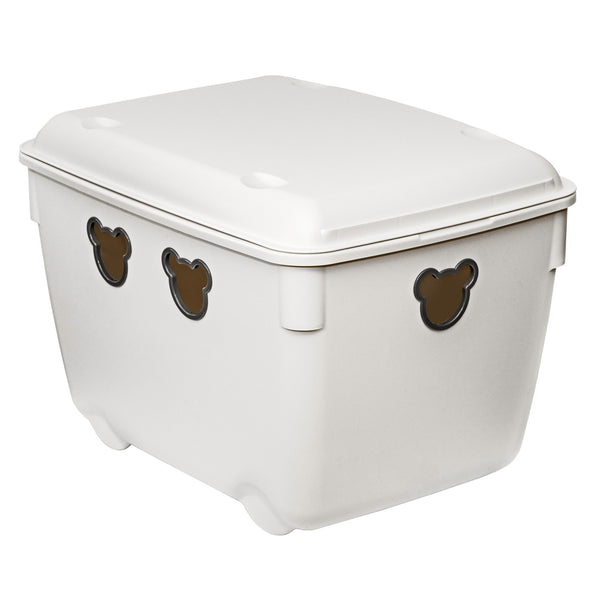 Branq Spielzeugeimer, 40l, langlebig, antik-weiß, Bär
