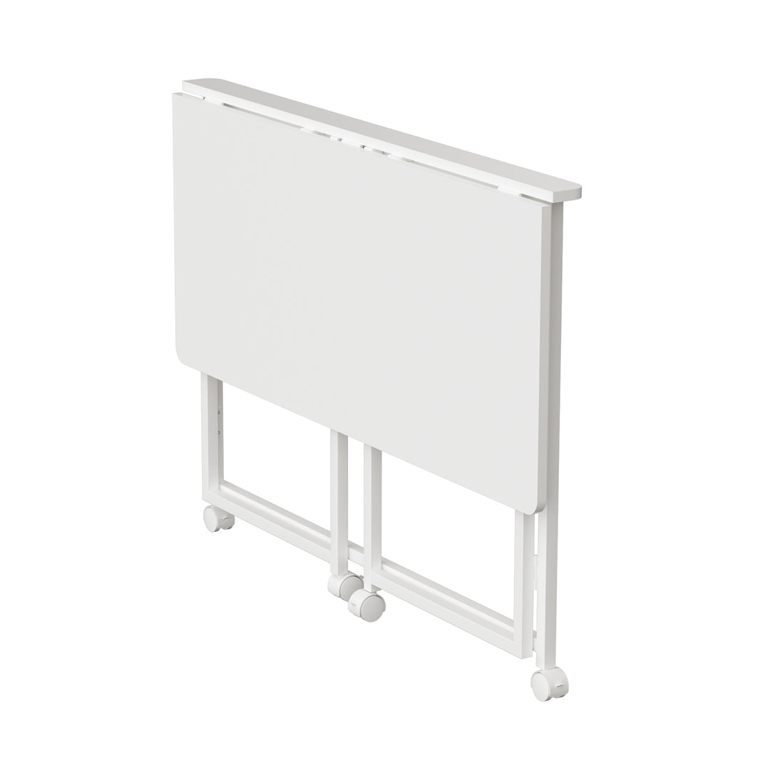Maclean Klapptisch, weiß, mobil, Platte 100x50cm, max. 50kg, MC-1250 W