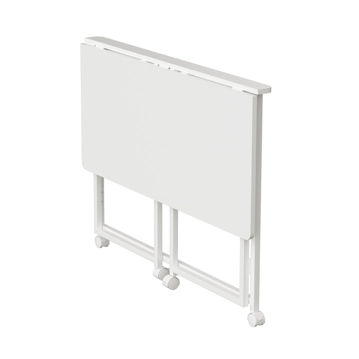 Maclean Klapptisch, weiß, mobil, Platte 100x50cm, max. 50kg, MC-1250 W