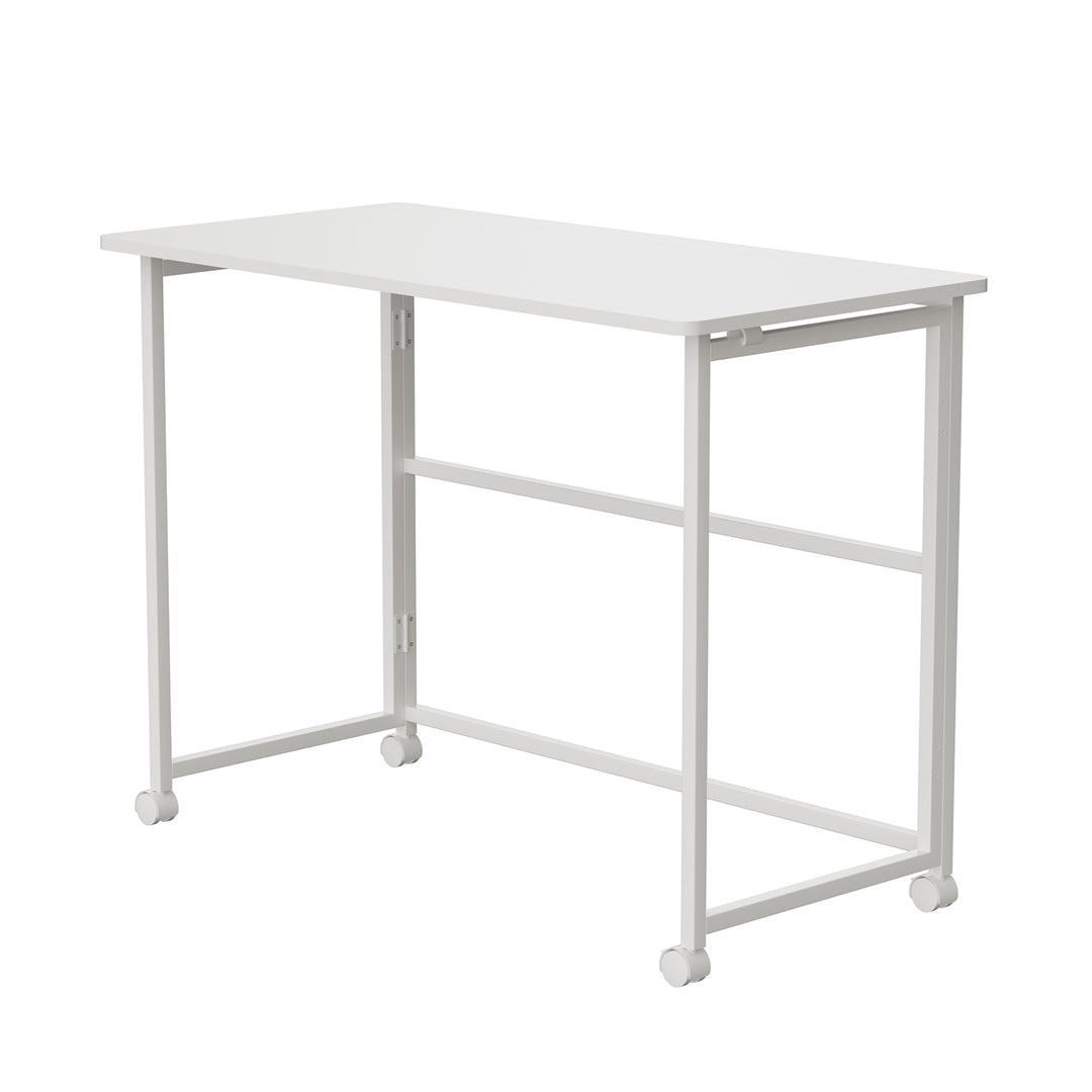 Maclean Klapptisch, weiß, mobil, Platte 100x50cm, max. 50kg, MC-1250 W