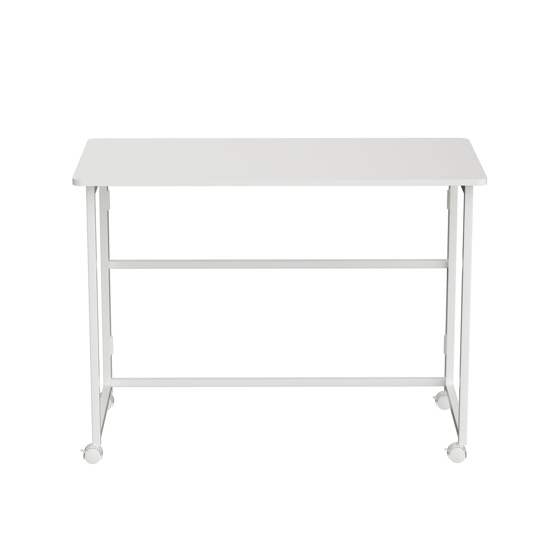Maclean Klapptisch, weiß, mobil, Platte 100x50cm, max. 50kg, MC-1250 W