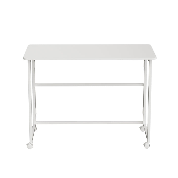 Maclean Klapptisch, weiß, mobil, Platte 100x50cm, max. 50kg, MC-1250 W